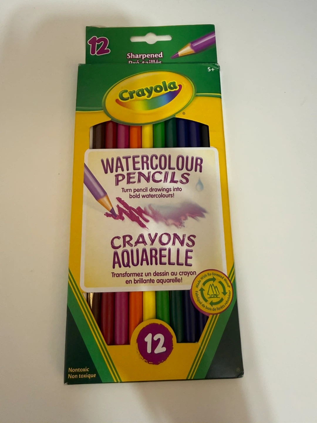 New Crayola Watercolour Pencils 12 pack
