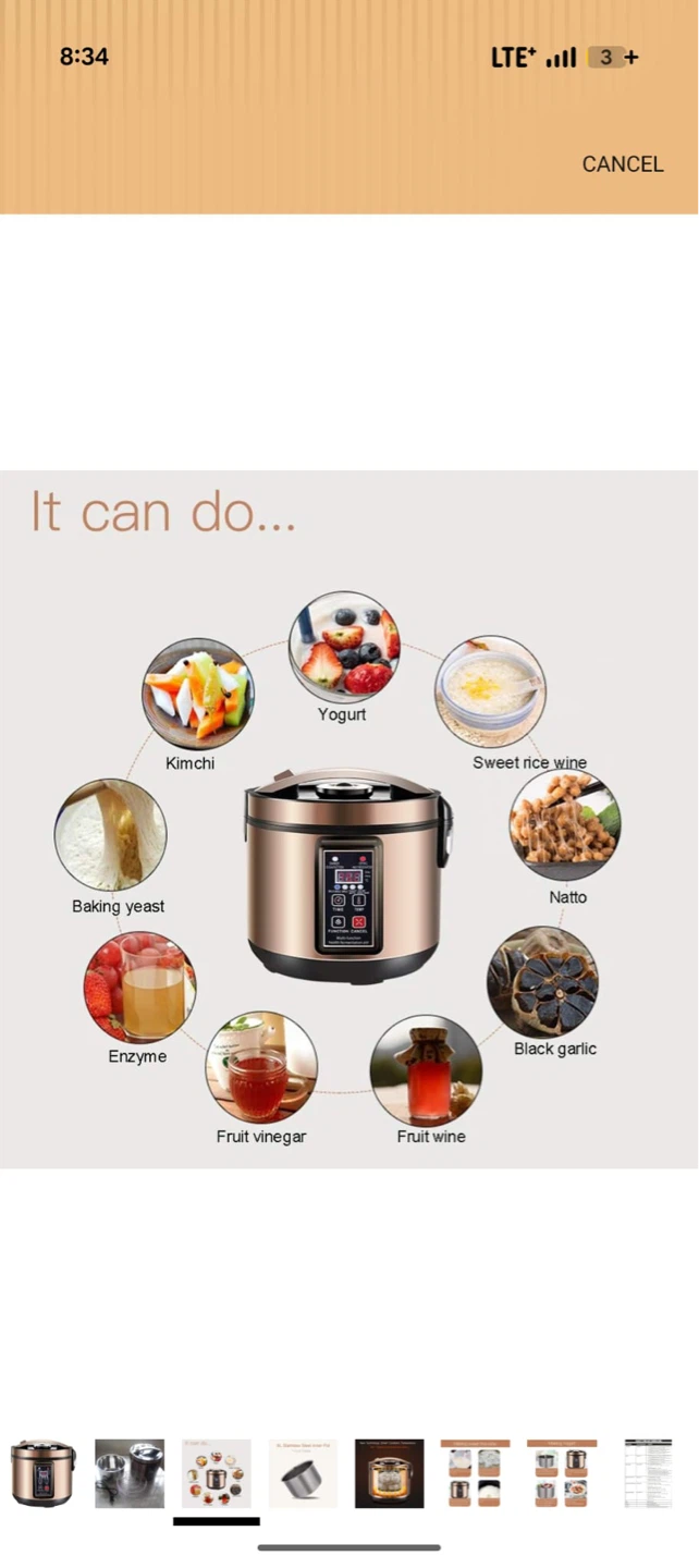 Multi-function Food Grade Stainless Steel Inner Pot - photo 4