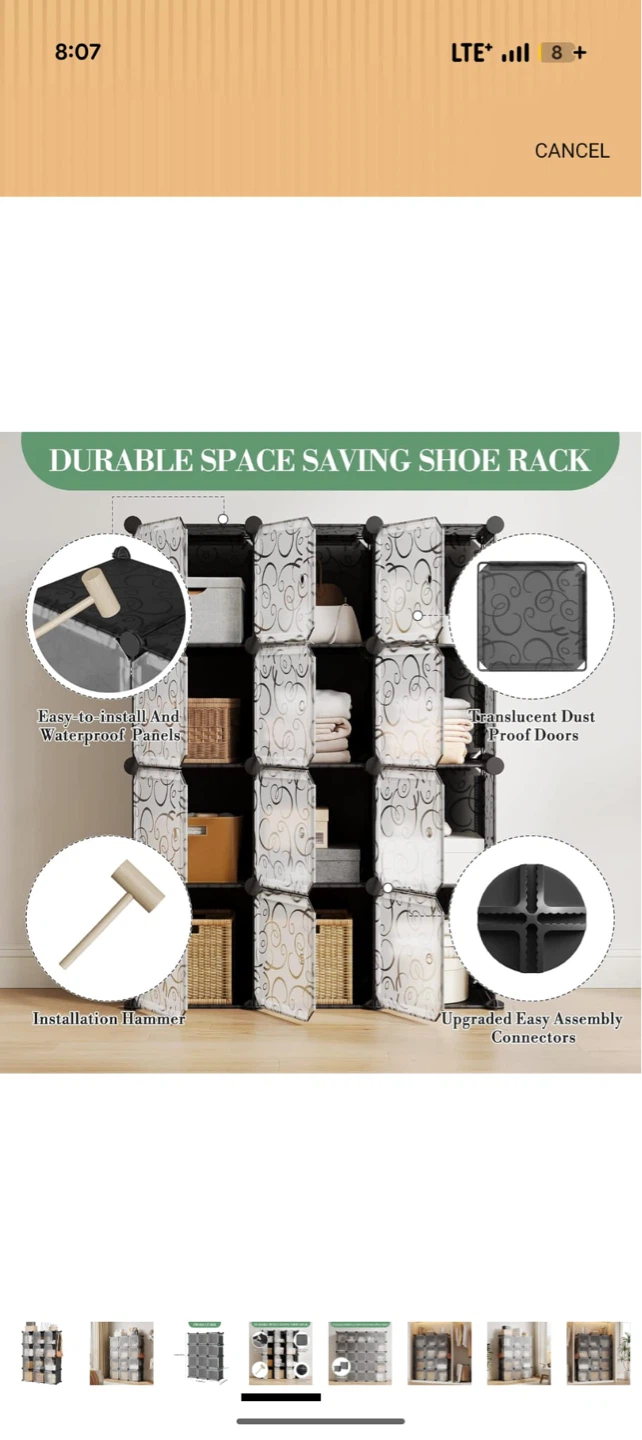 Space Saving Shoe Rack Organizer - photo 2