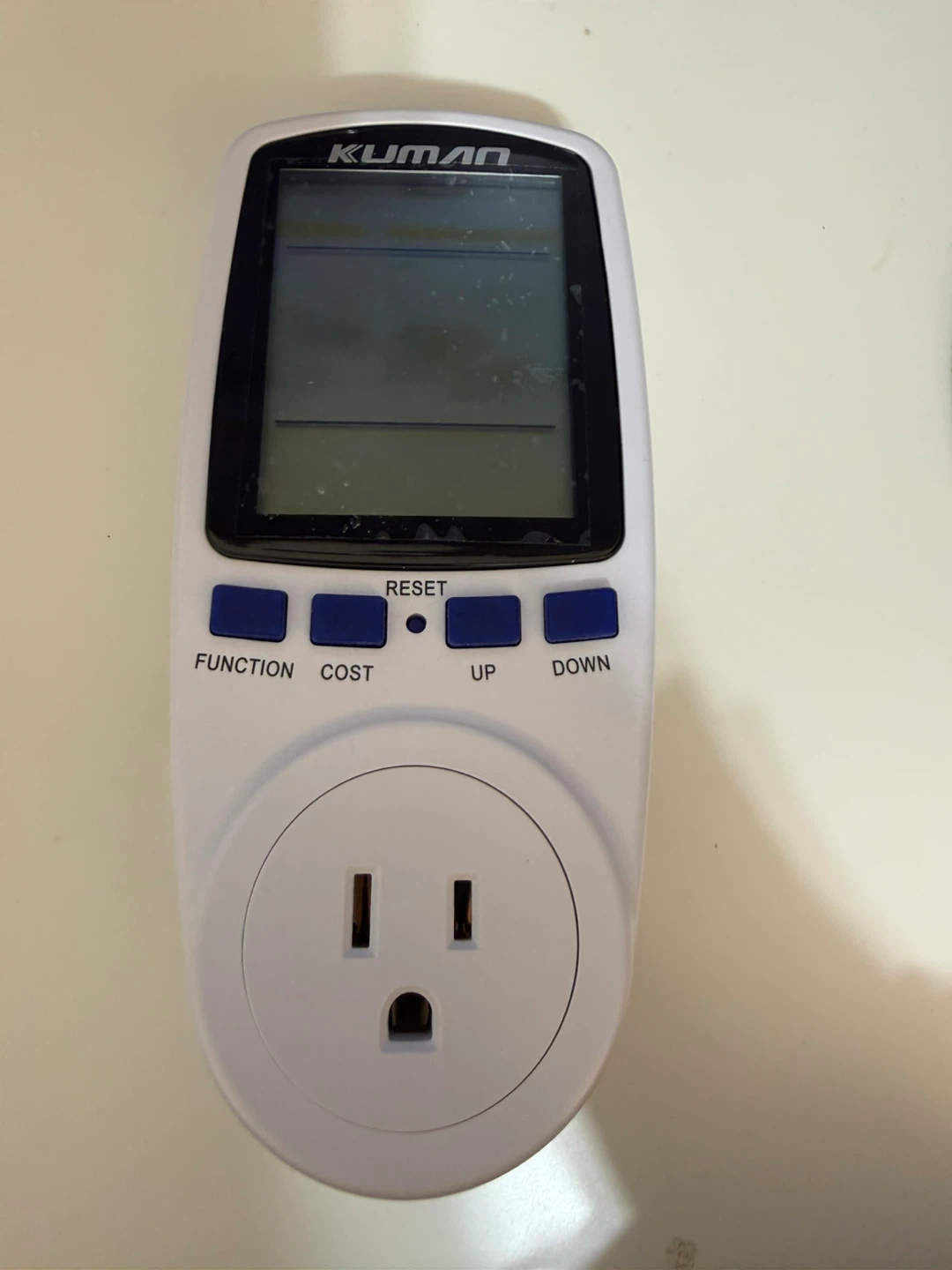 Kuman electricity usage monitor plug JKW47