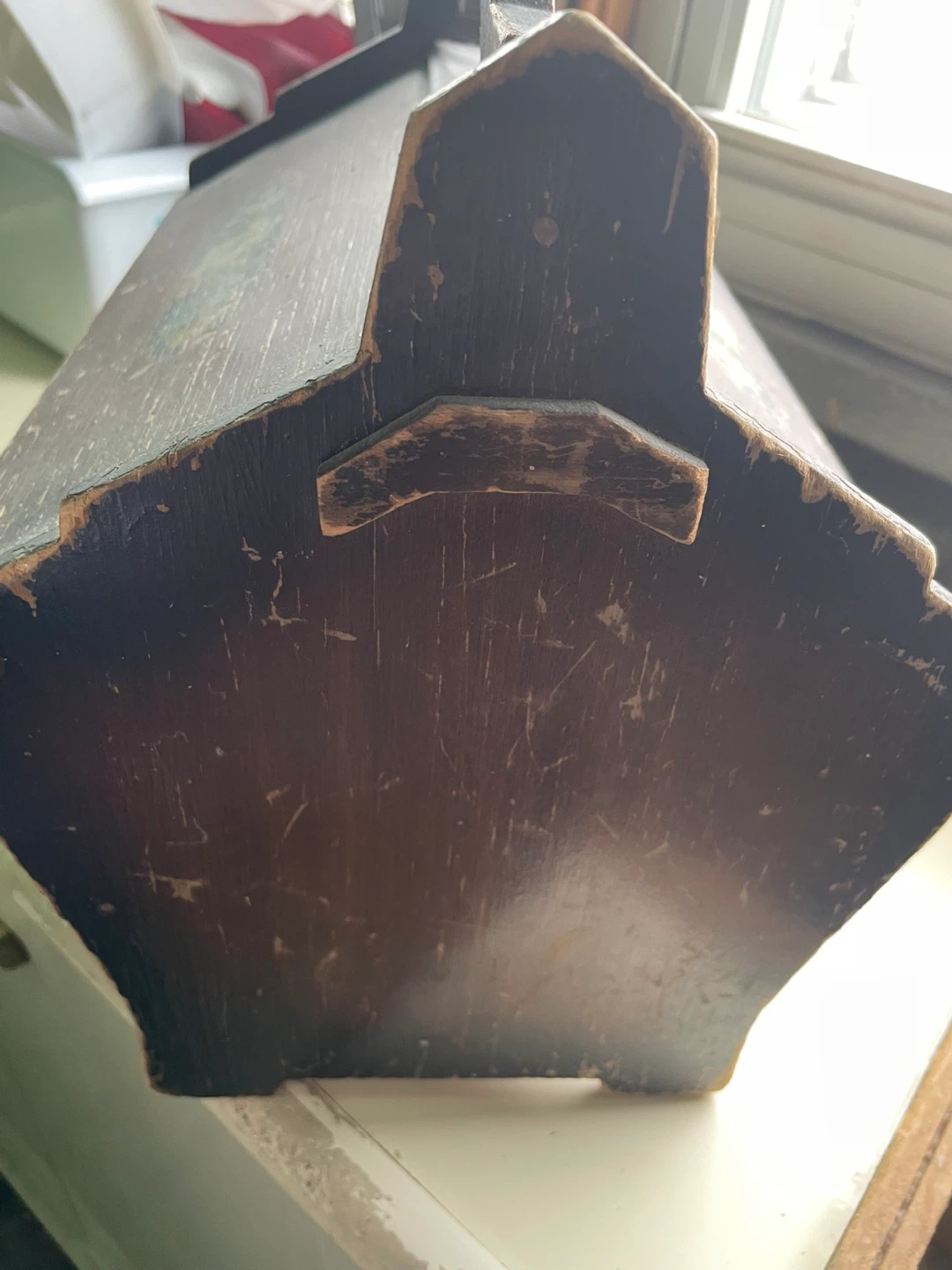Vintage Wooden Sewing Box - photo 2