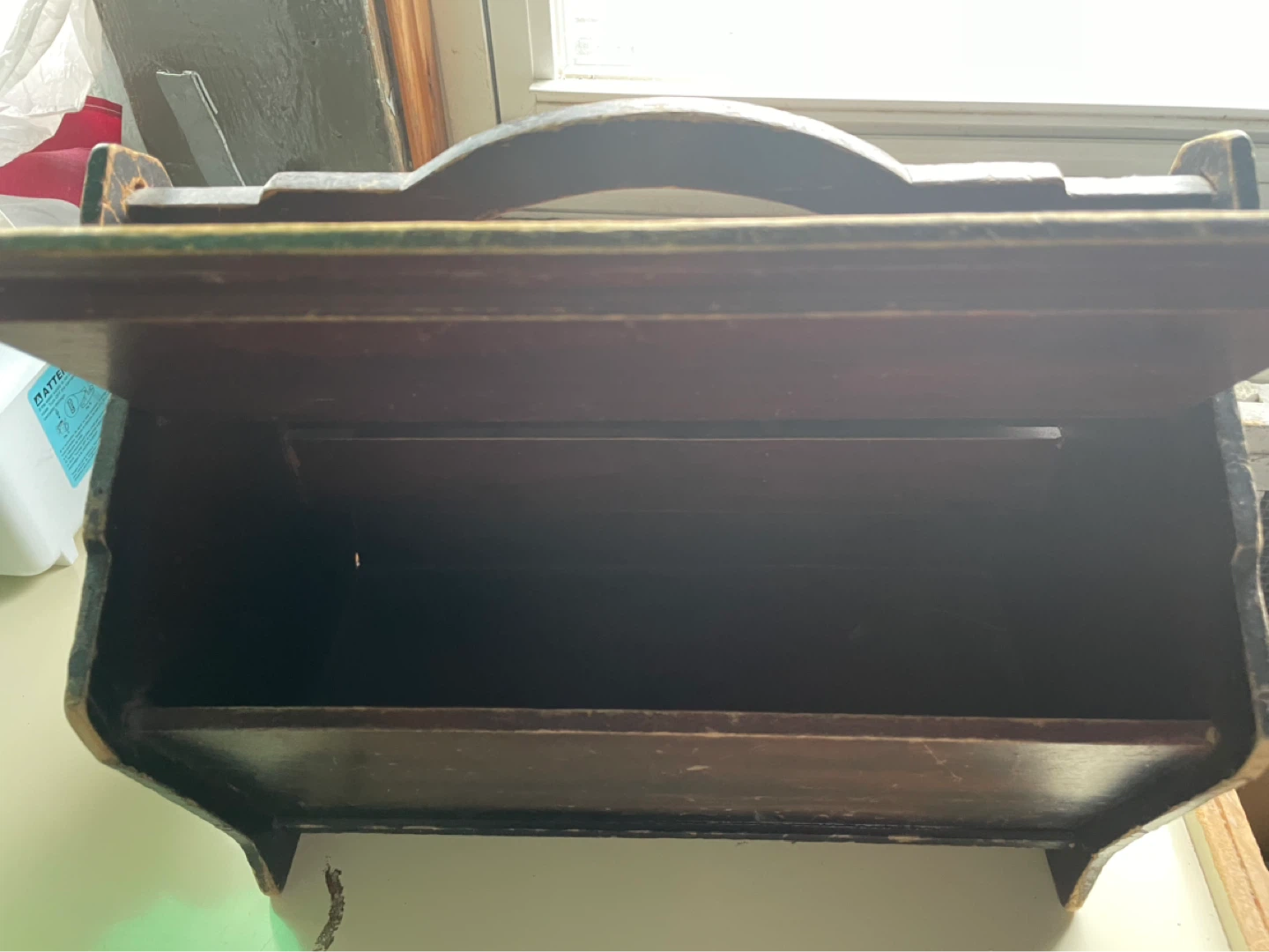 Vintage Wooden Sewing Box - photo 3