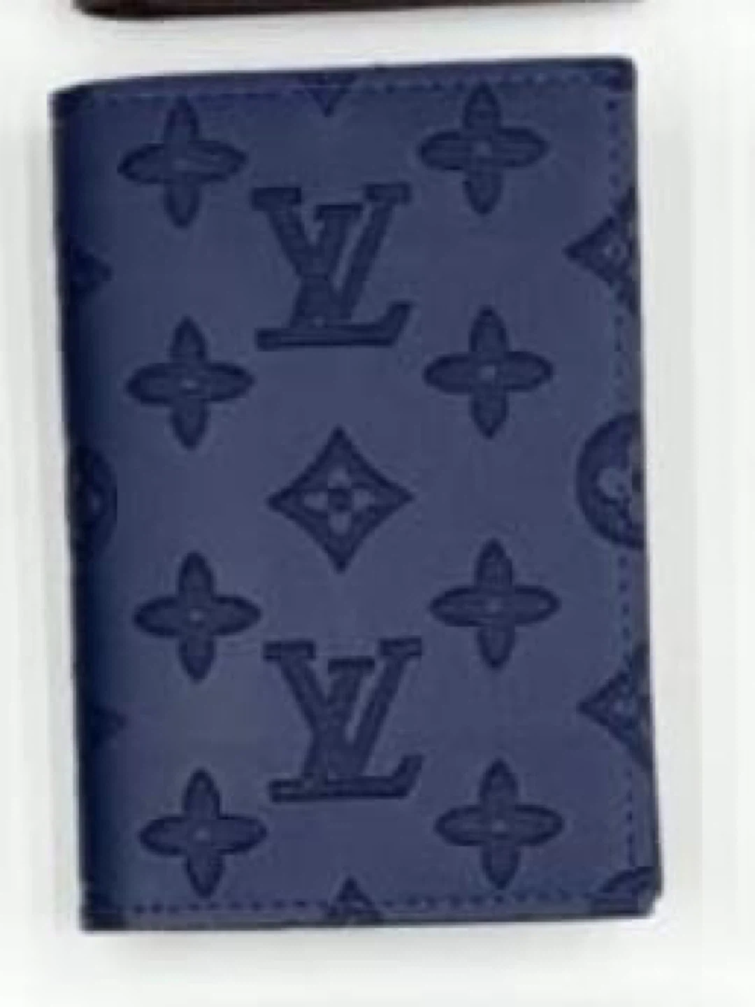 Louis Vuitton Navy Monogram Card Holder - photo 2