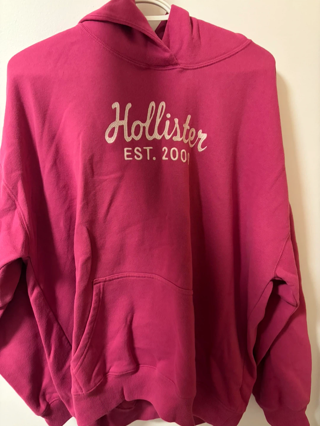 Hollister logo hoodie