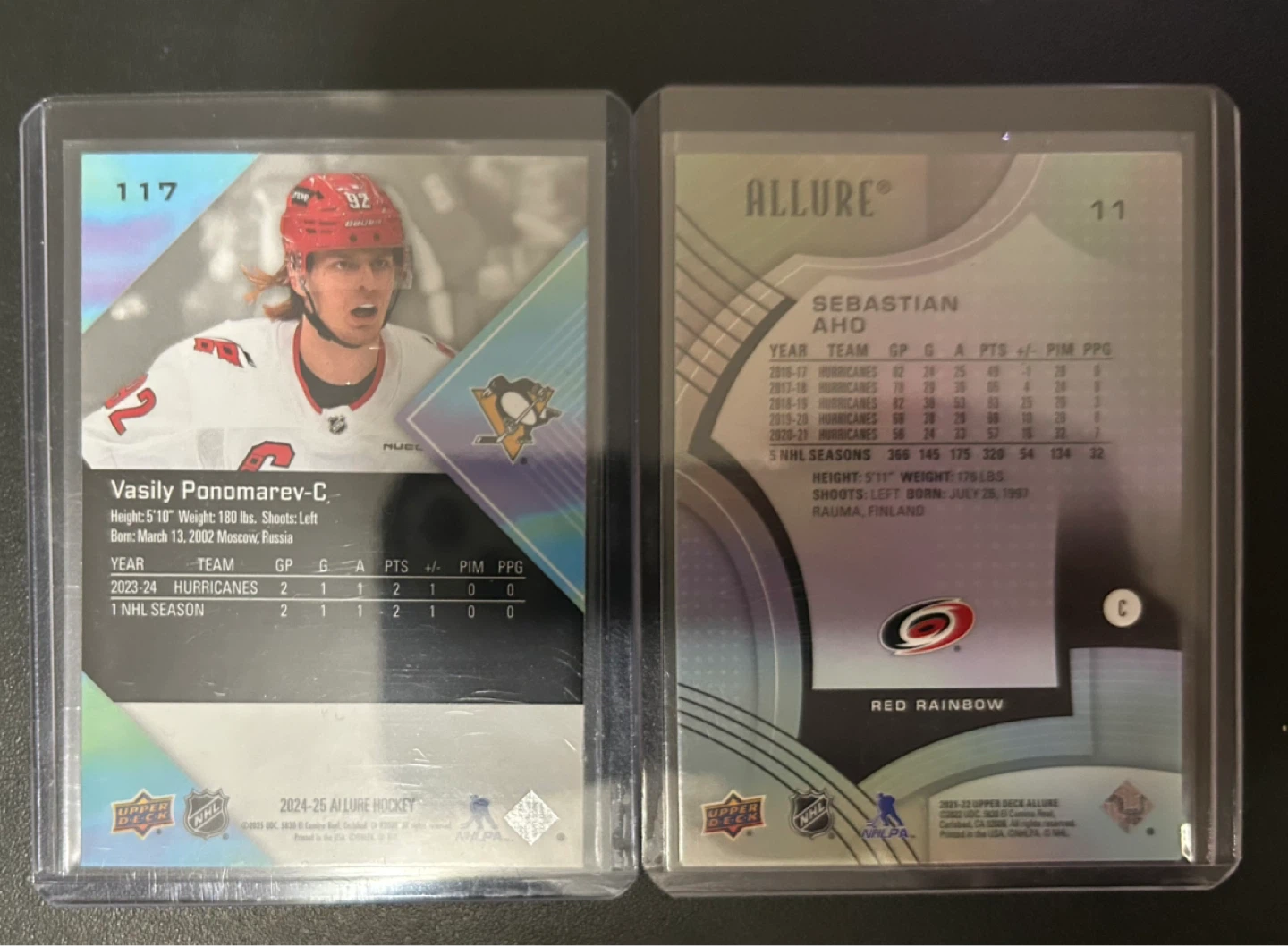 Carolina hurricanes cards - photo 2