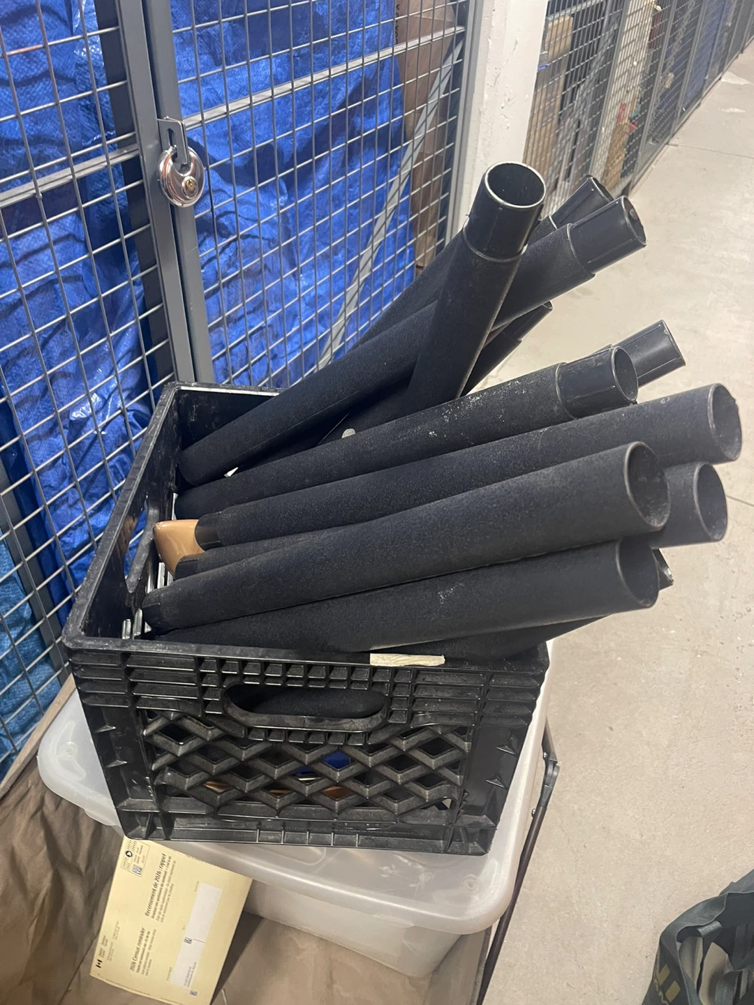 5-Shelf Black Plastic Storage Unit - photo 3