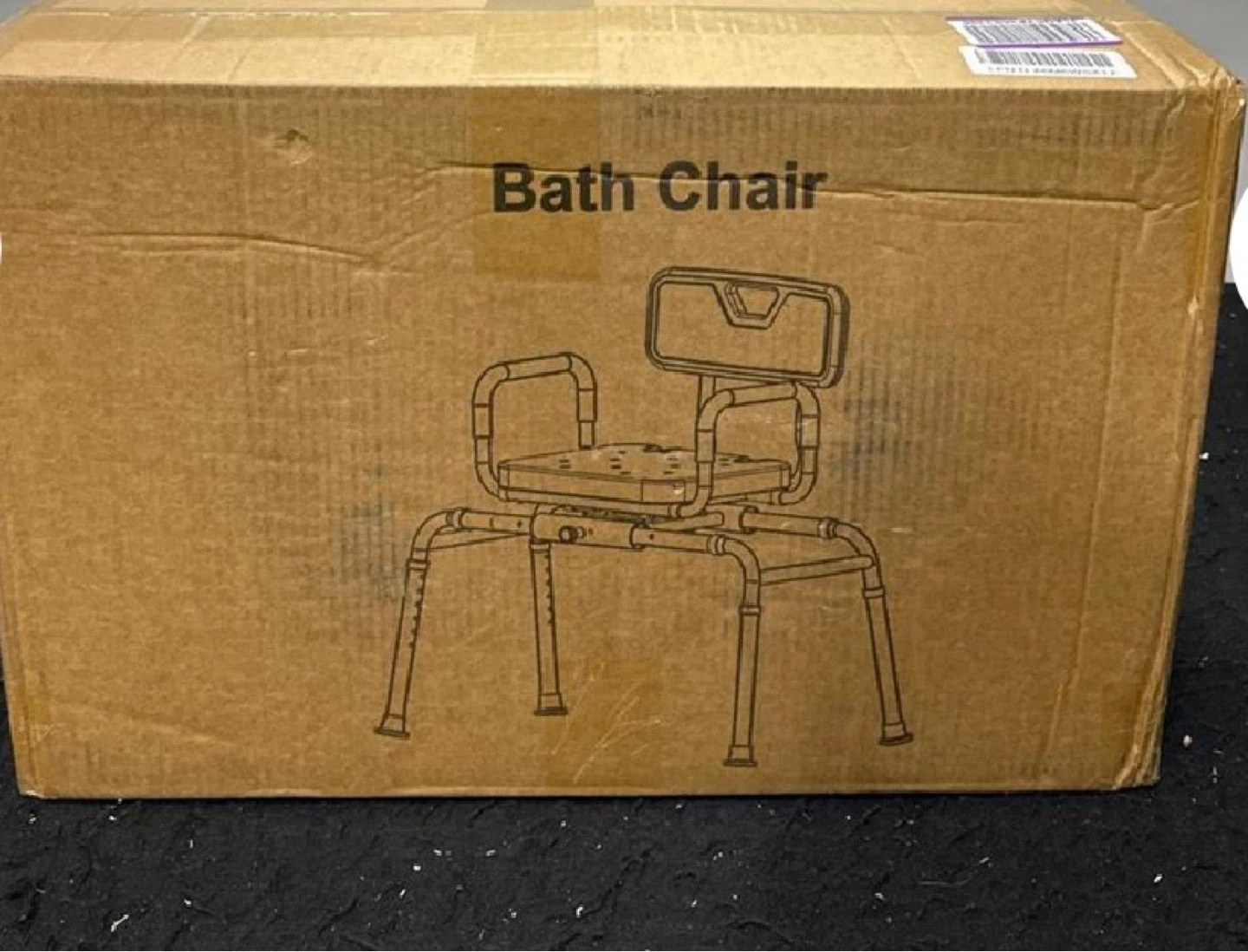 Heavy Duty Sliding Shower Chair with 360° Swivel Seat - photo 4