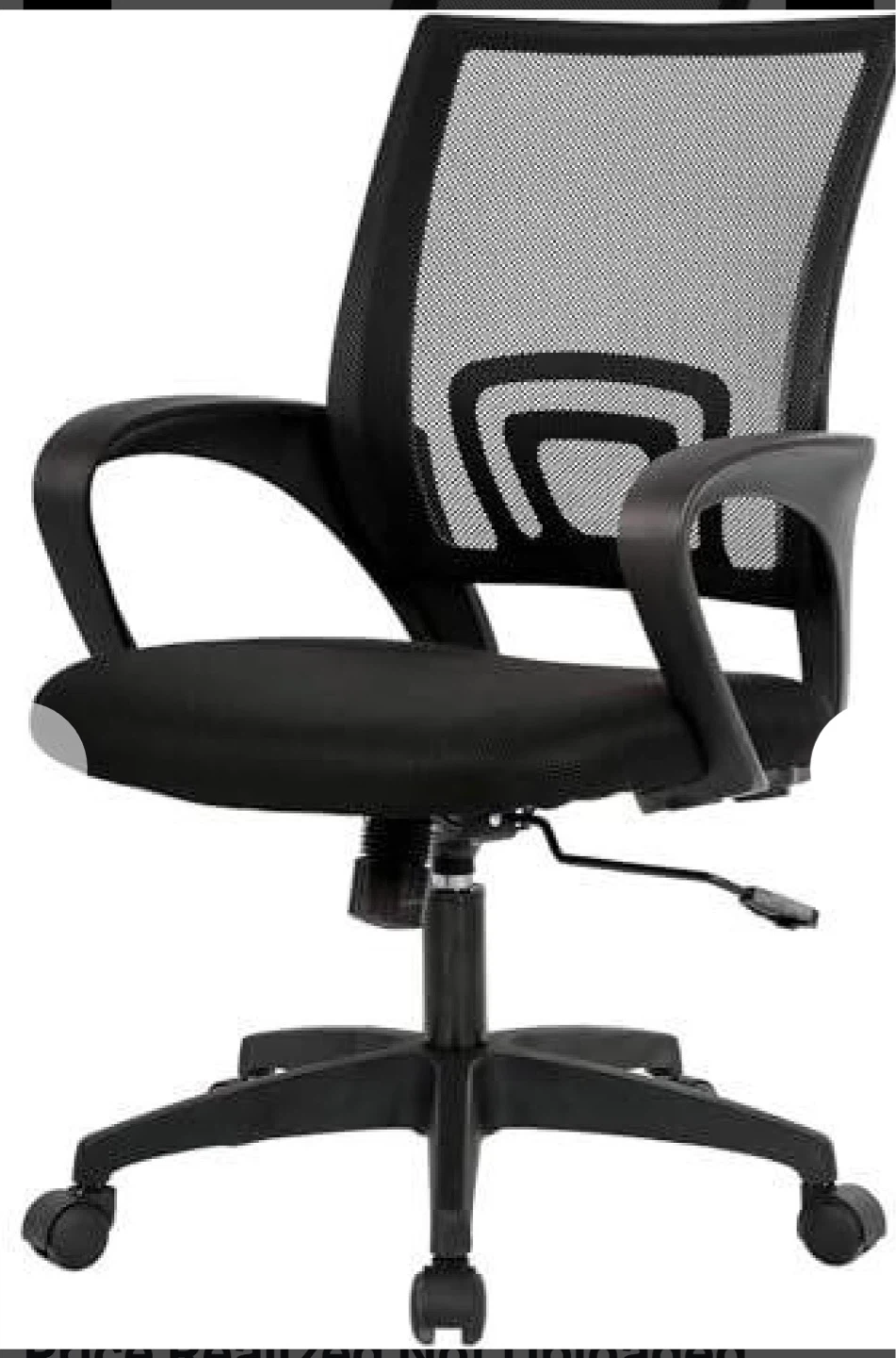 Way Less Here VN-H03 Black Mesh Office Chair