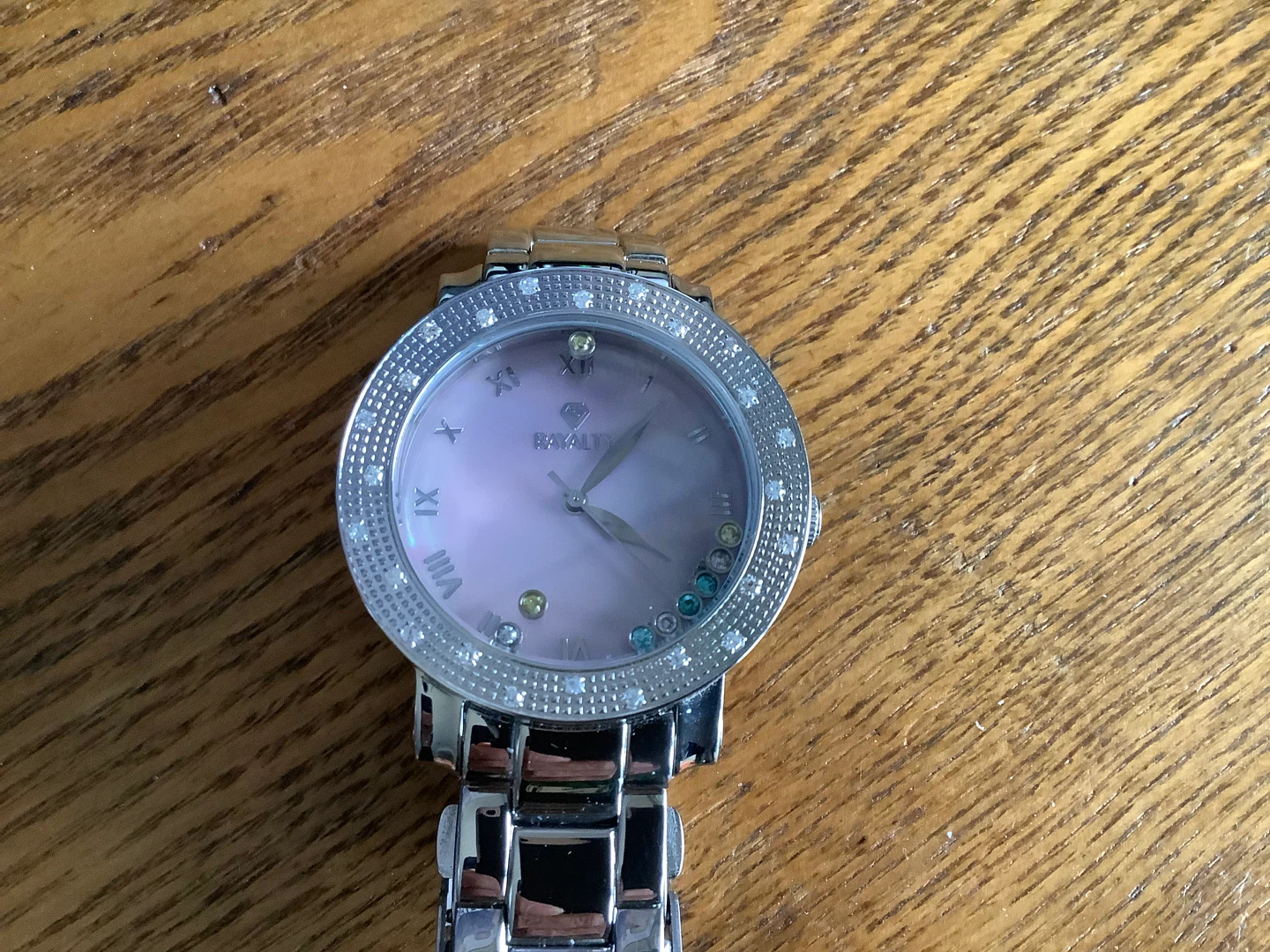 Rayalty Women’s Watch w Soft Pink Mother of Pearl Face 🐞 - photo 2