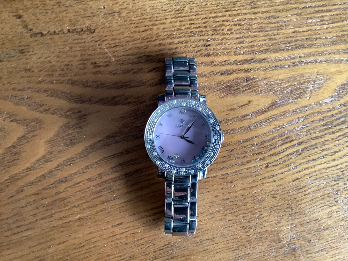Rayalty Women’s Watch w Soft Pink Mother of Pearl Face 🐞