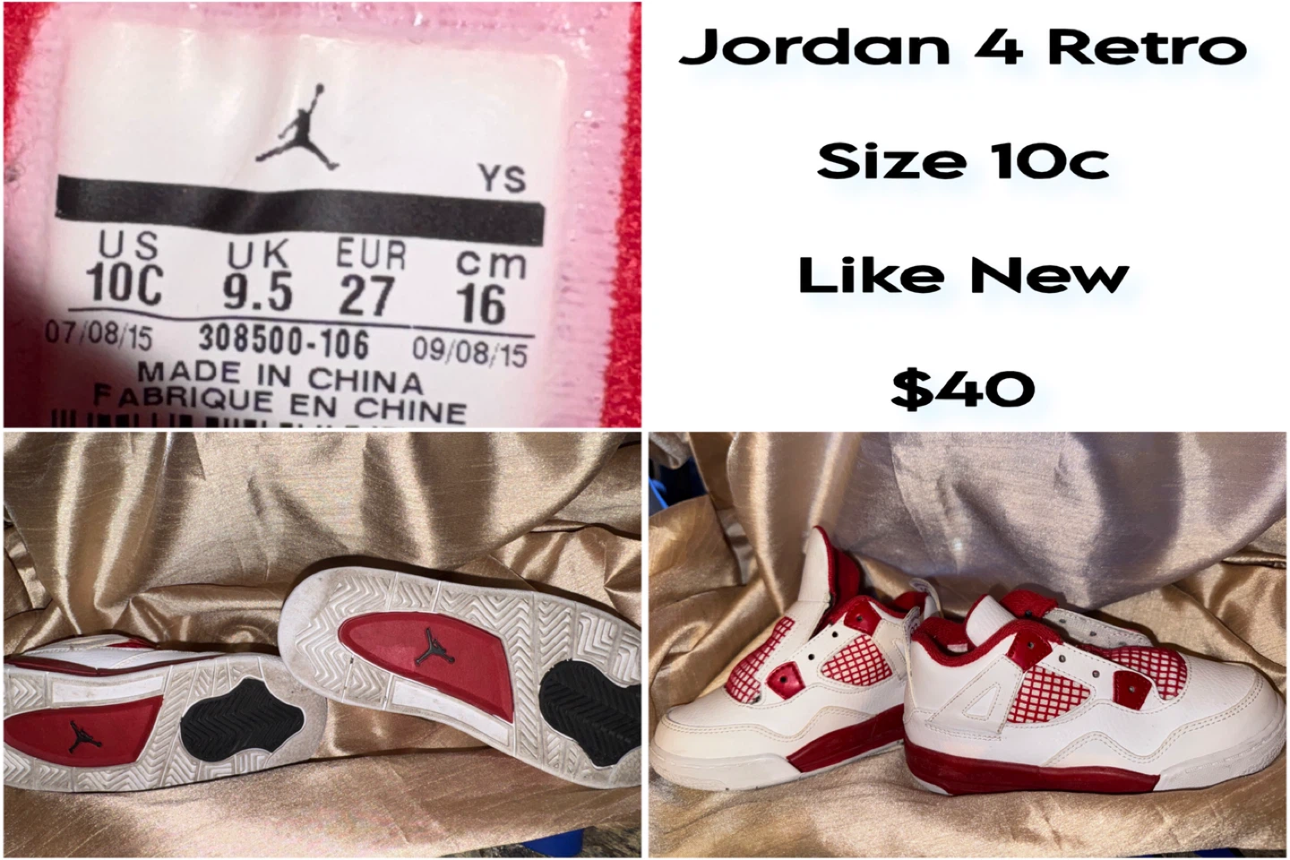 Kids Sneakers 10c