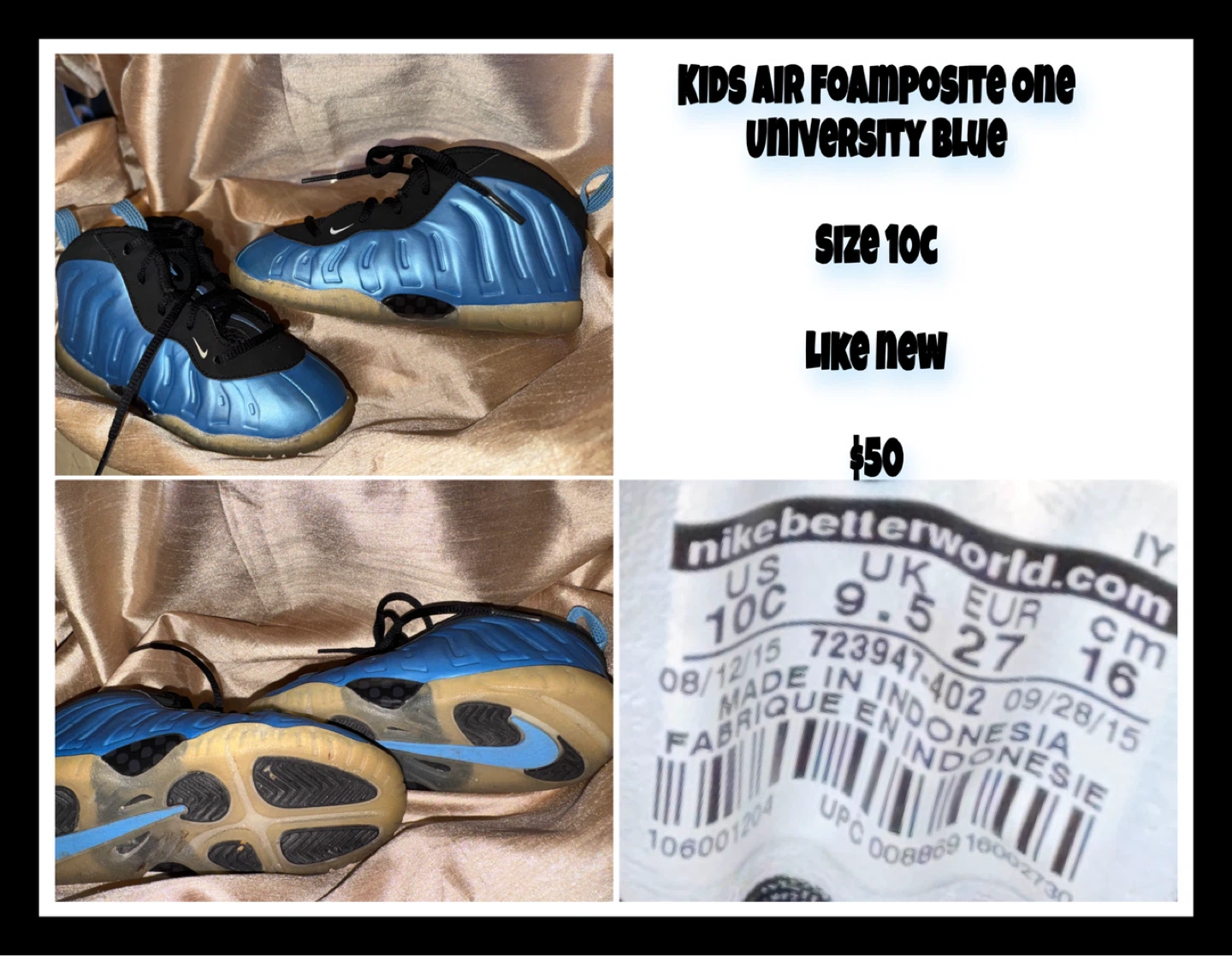Kids Sneakers 10c - photo 2