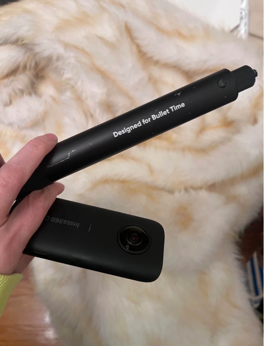 Insta360 camera X1, selfie stick and waterproof case - photo 2