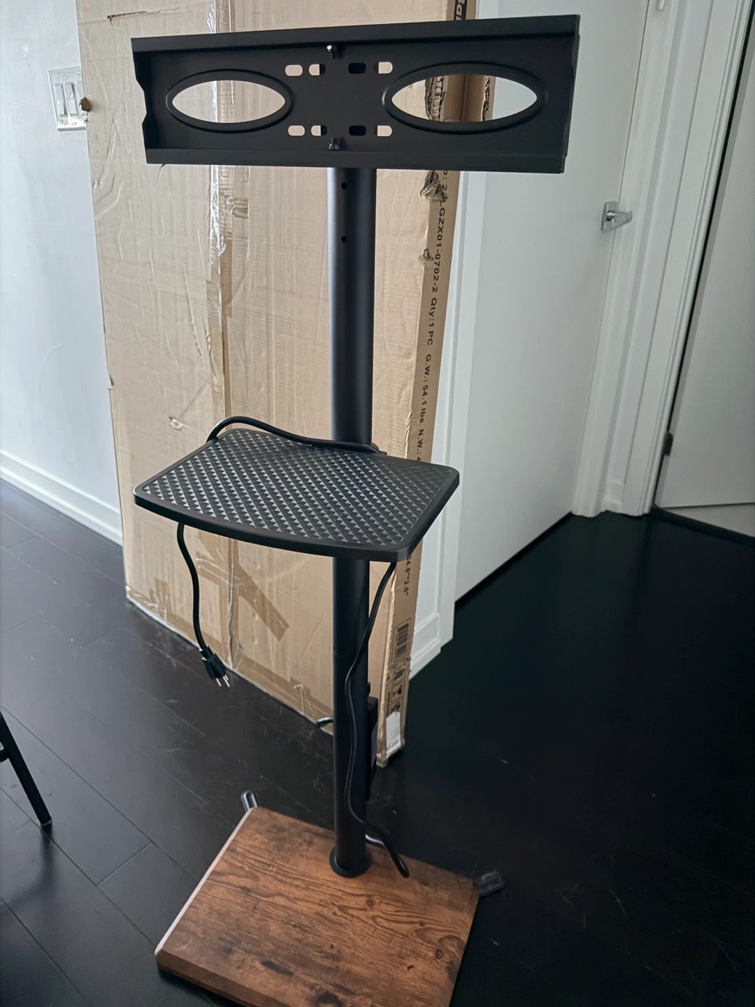 TV Stand with Built-in Power Strip