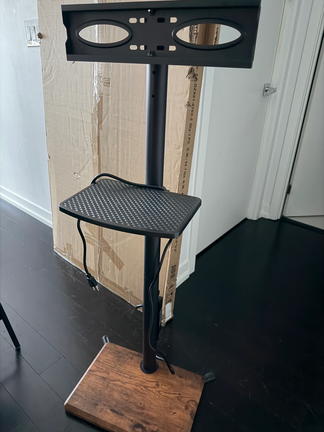TV Stand with Built-in Power Strip - photo 3