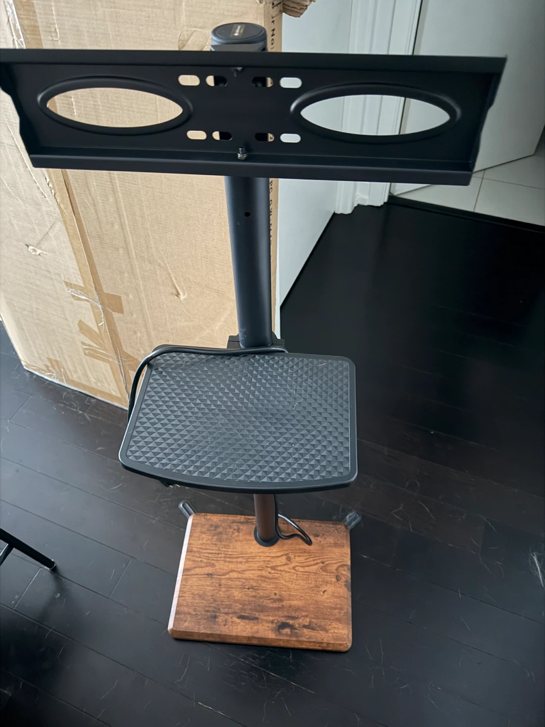 TV Stand with Built-in Power Strip - photo 2