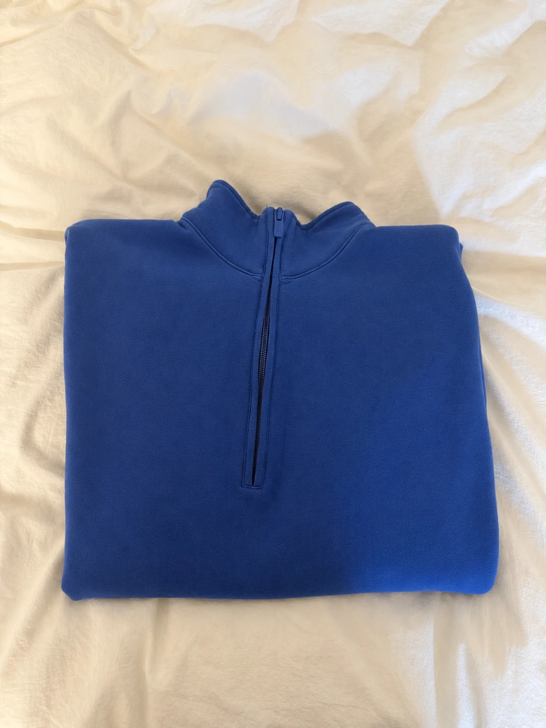 Aritzia Cozy Sweatfleece Boyfriend Jazz Blue