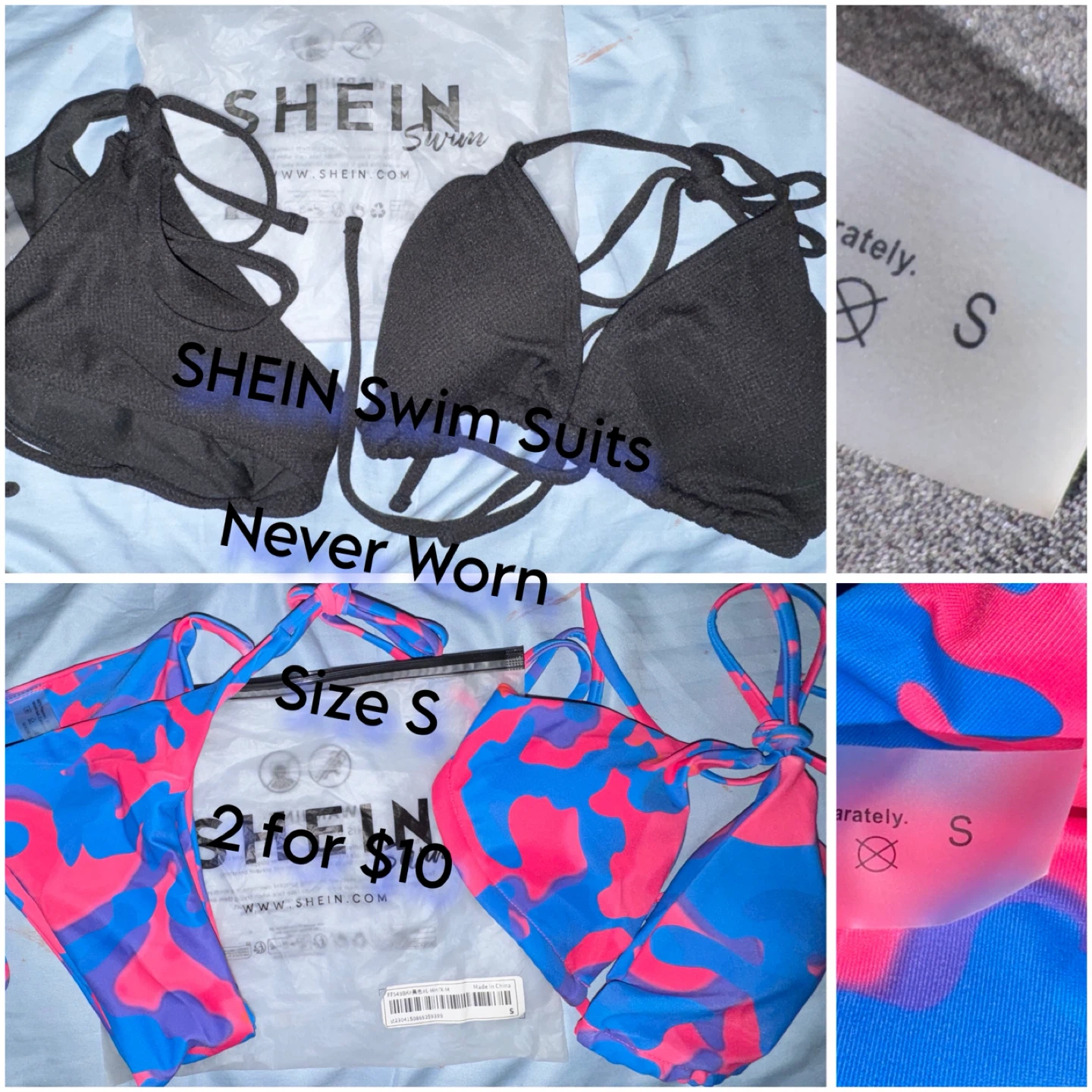 SHEIN Swim Suits - 2 for $10 - Size S