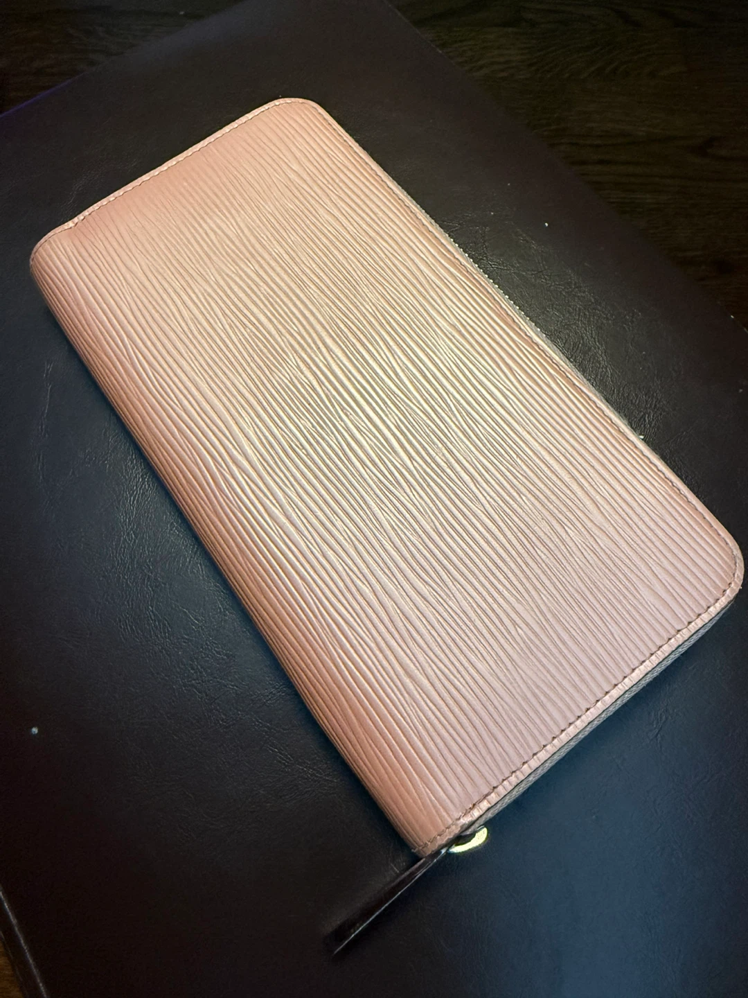 Louis Vuitton Women Zippy Wallet - Pink Leather Long Wallet - photo 5