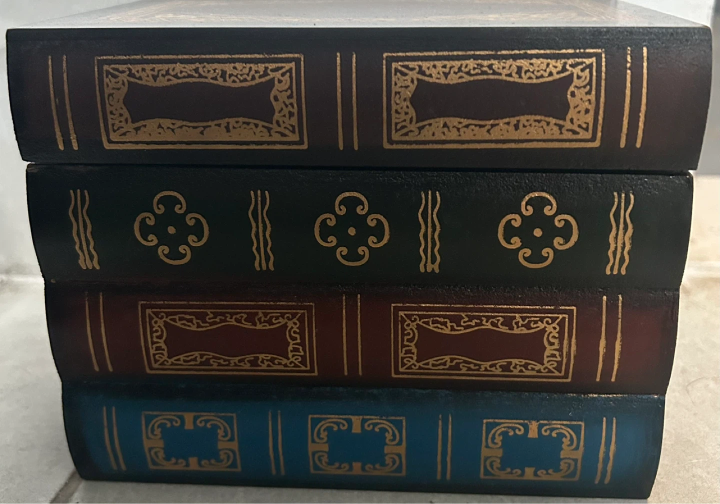 Decorative Book Box Chest