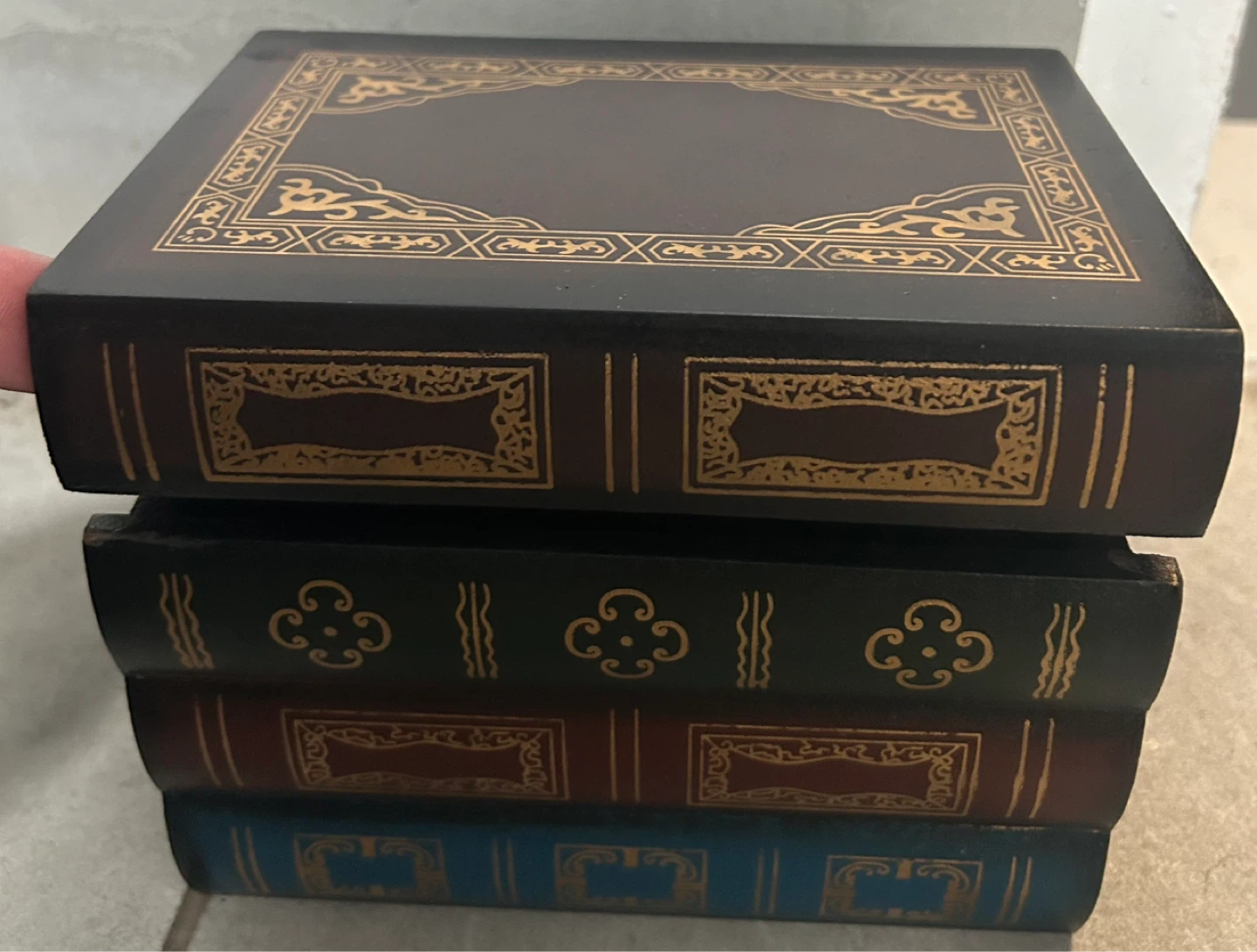Decorative Book Box Chest - photo 3