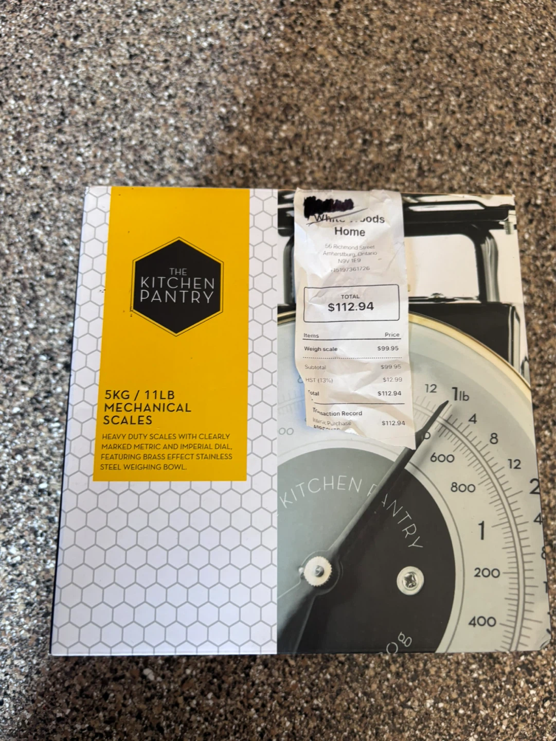 Mechanical Kitchen Scale