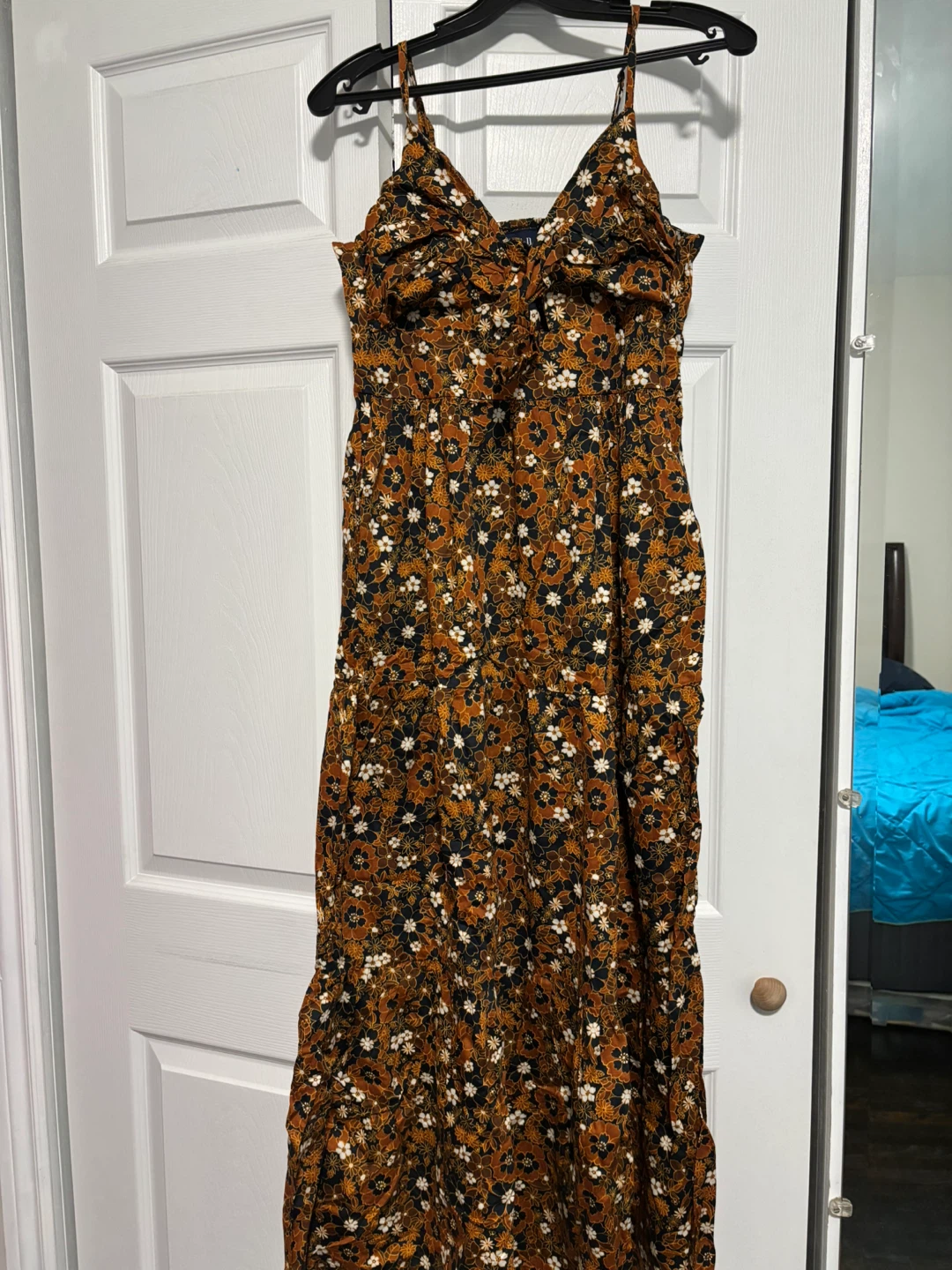 Floral Print Maxi-dress