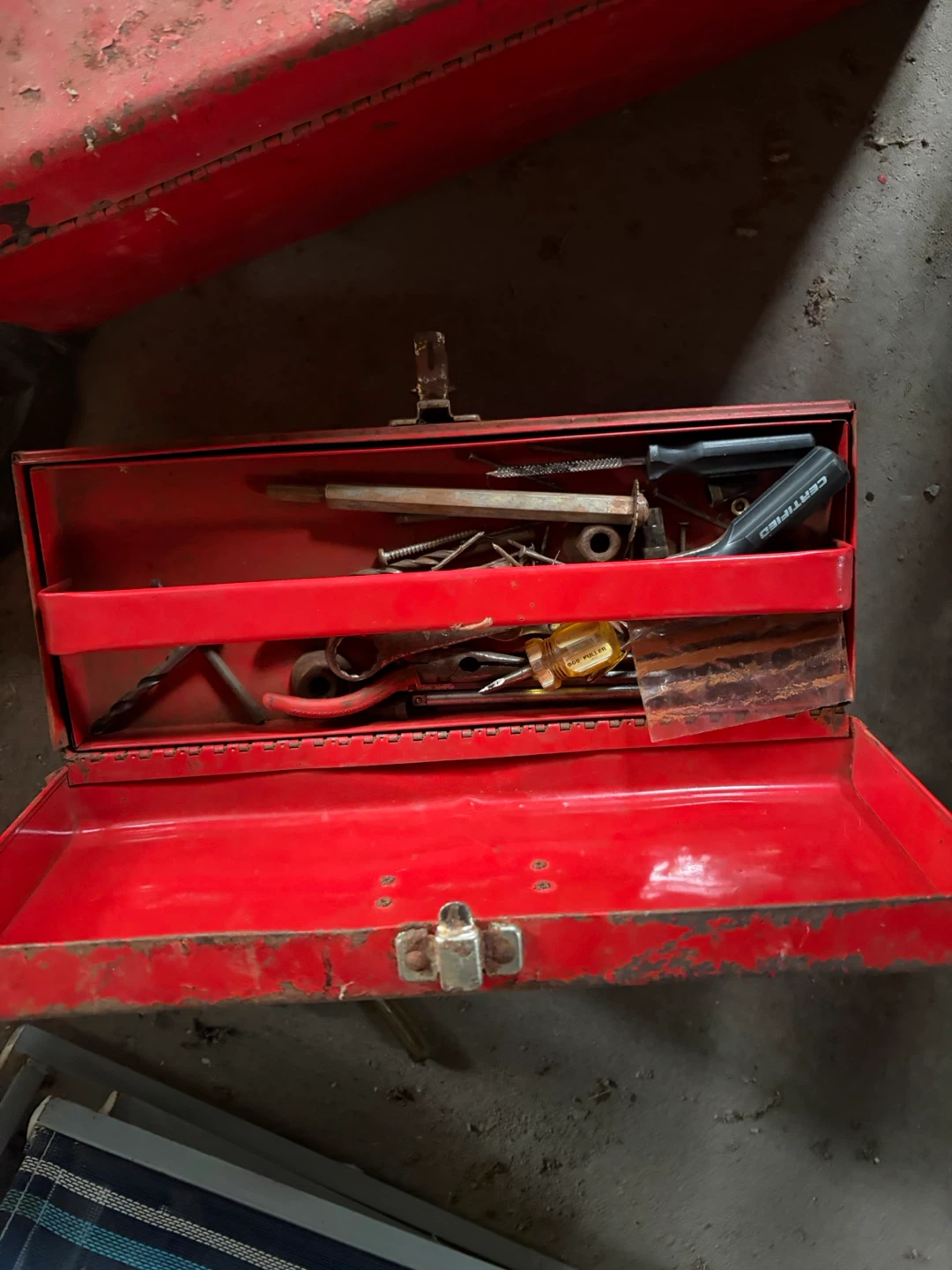 Old Toolbox’s with Assorted Tools - photo 3