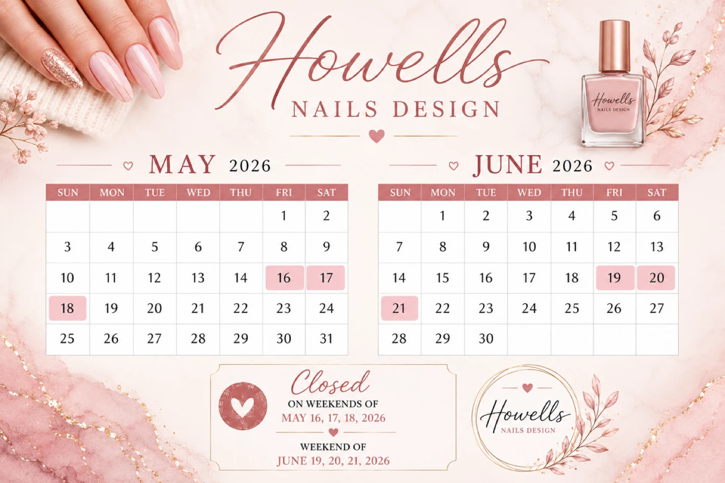 Howells Nails Design Gift Card - photo 2