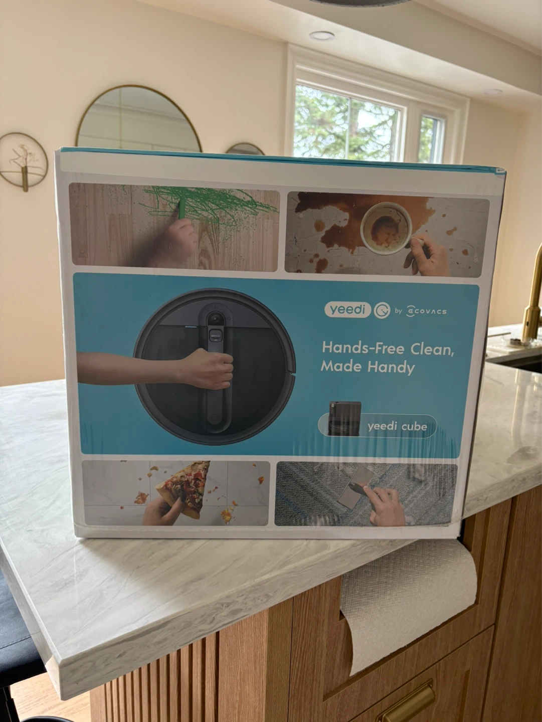 Yeedi Cube Pro Robot Vacuum and Mop with Auto-Cleaning Station - photo 4