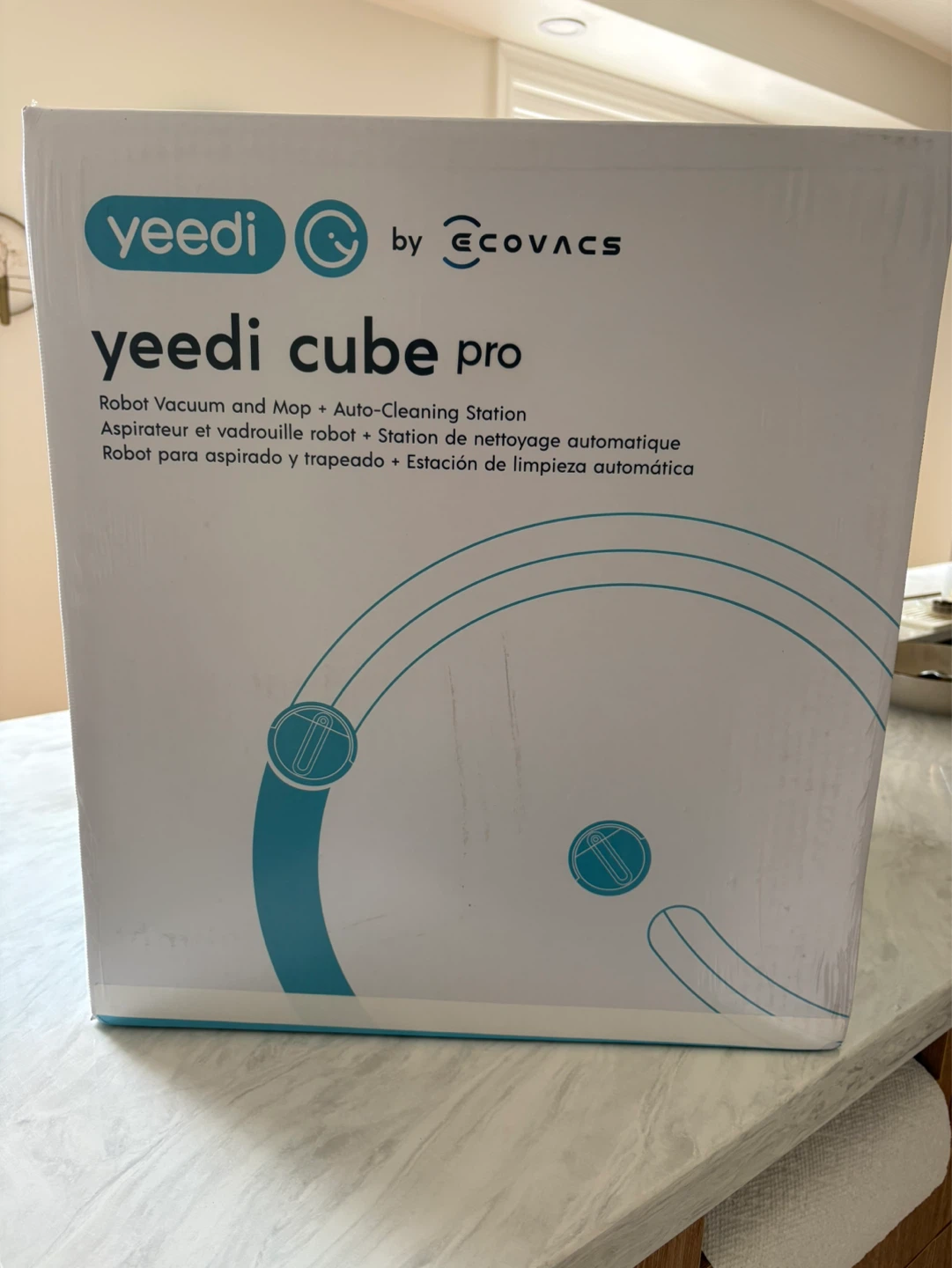 Yeedi Cube Pro Robot Vacuum and Mop with Auto-Cleaning Station