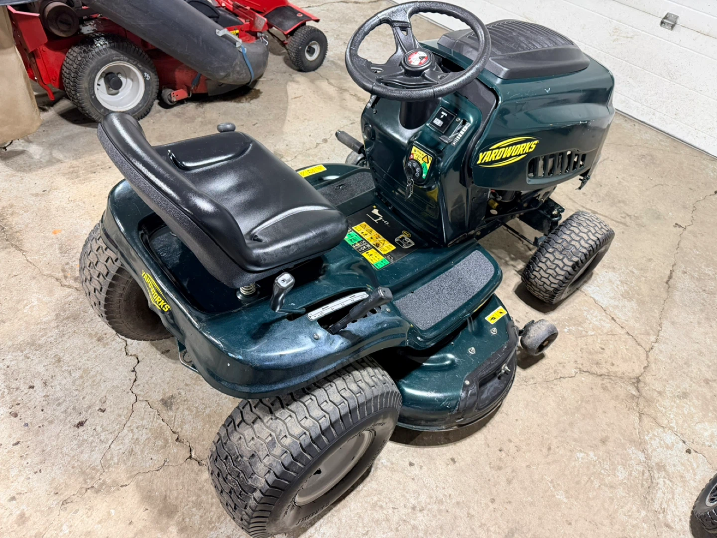Yard works riding mower - photo 5