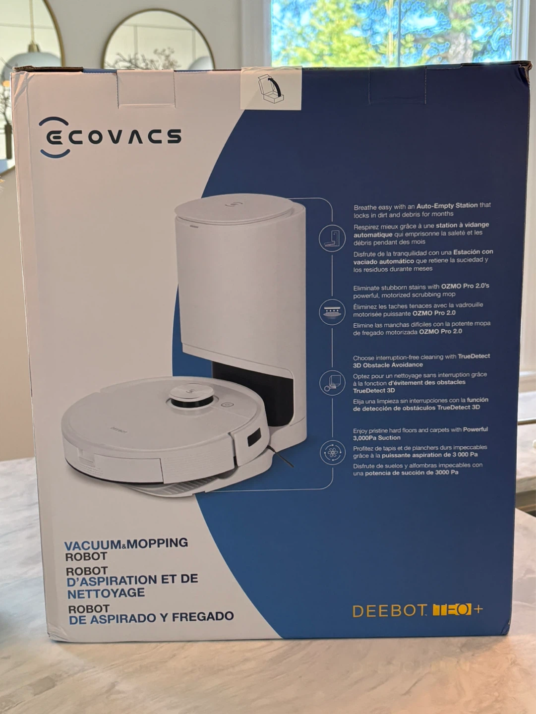 ECOVACS DEEBOT T10+ Robot Vacuum & Mop - photo 2