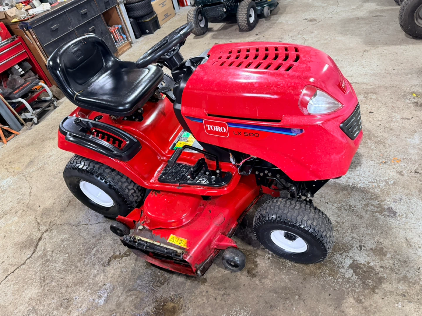 Toro riding mower