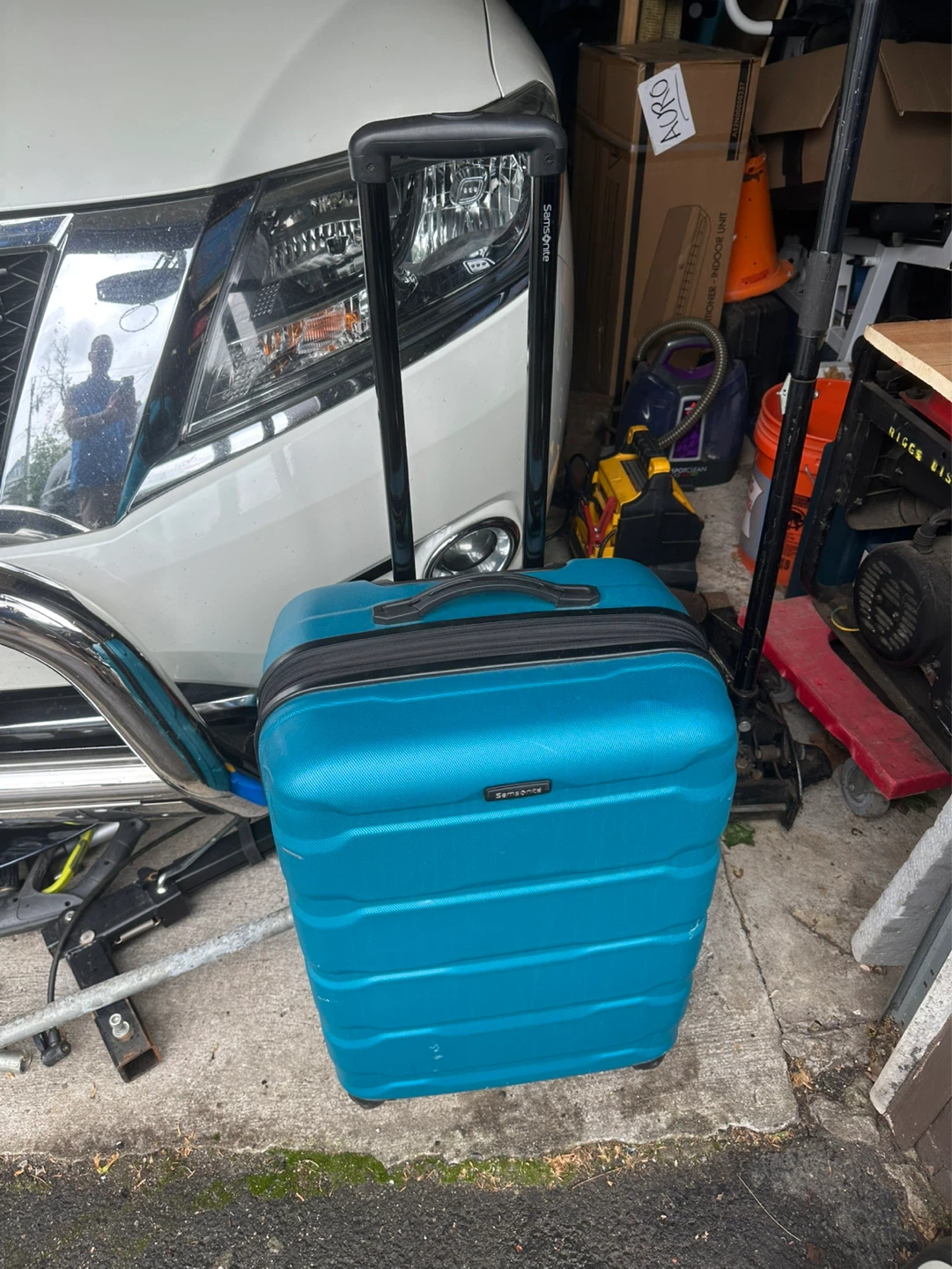 Samsonite Teal Hardside Spinner Luggage