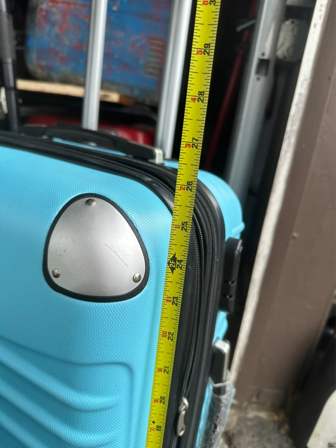 Blue Hardshell Carry-On Luggage - photo 5