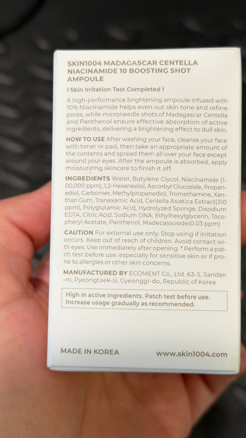 SKIN1004 Madagascar Centella Niacinamide - photo 4