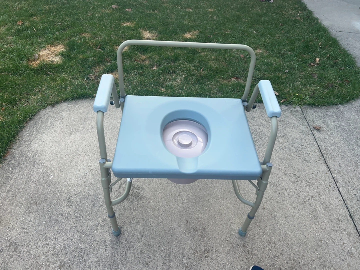 3-in-1 Commode Chair with Bucket