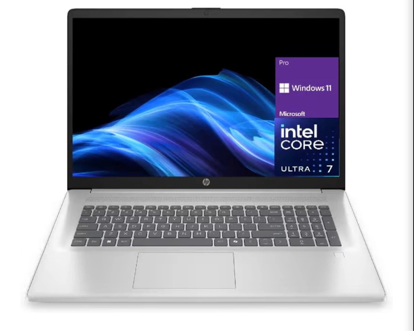 HP Laptop with Intel Core Ultra 7, Windows 11 Pro