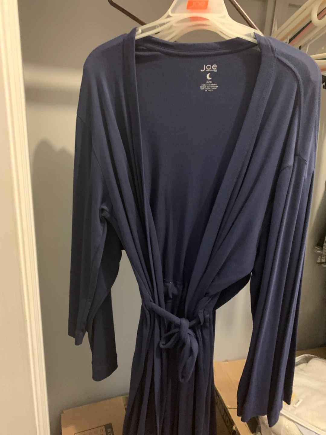 Joe Fresh Navy Blue Robe