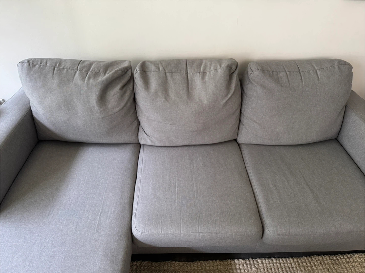 Structube Arnold Grey Sectional Sofa - photo 2