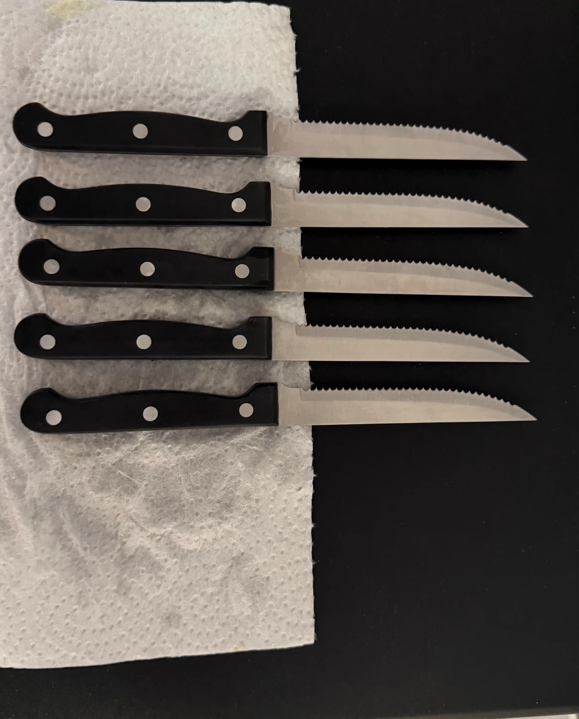 Set of 5 Serrated Steak Knives - photo 2