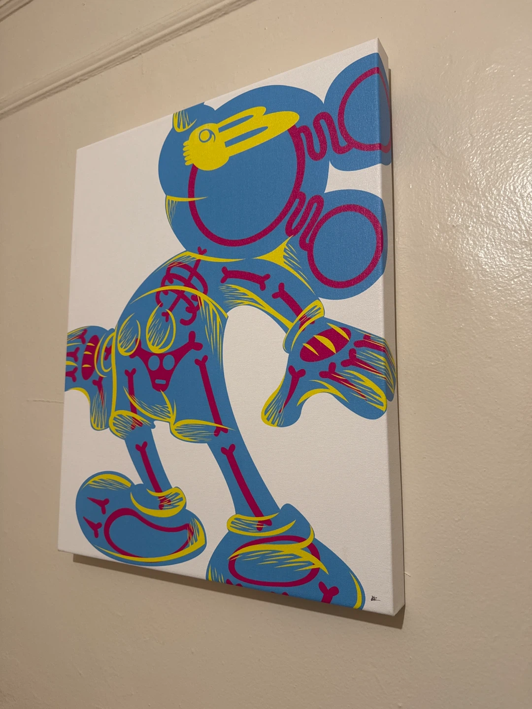 Mickey Mouse Anatomical Art Print - photo 2