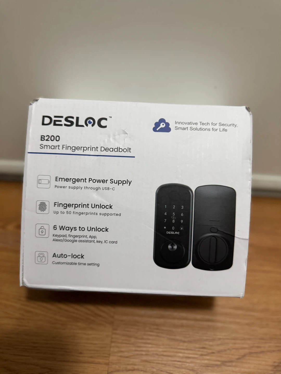 DESLOC B200 Smart Fingerprint Deadbolt