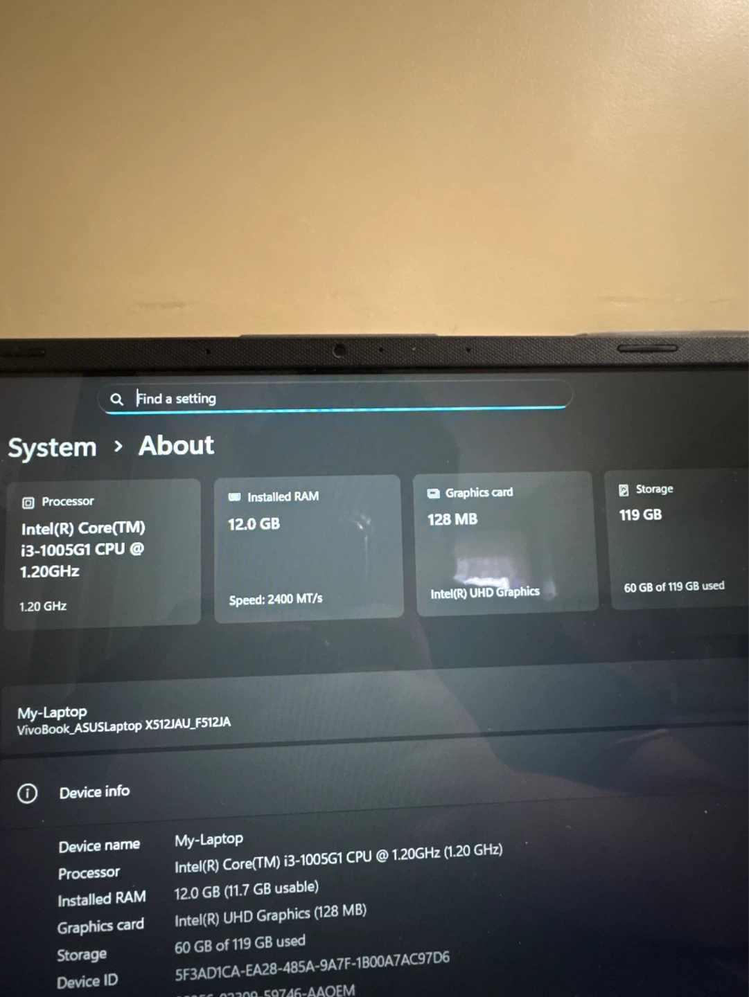 ASUS VivoBook X512JAU Laptop - photo 3