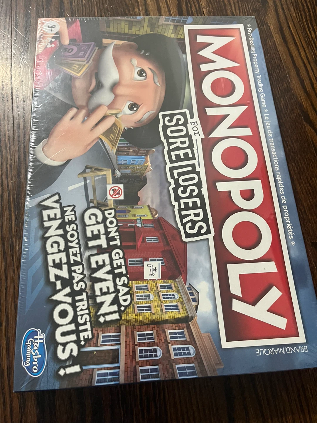 Monopoly For Sore Losers Board Game