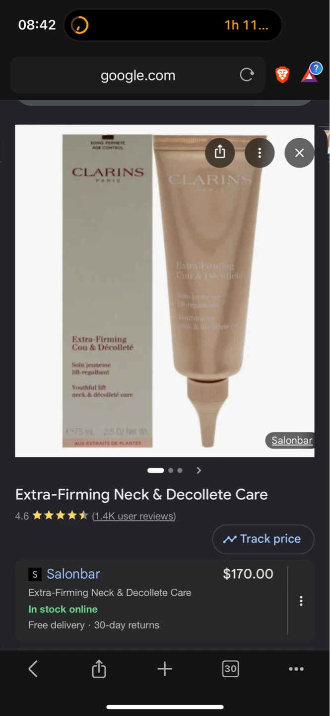 Clarins Extra-Firming Neck & Décolleté Care 75ml - photo 3