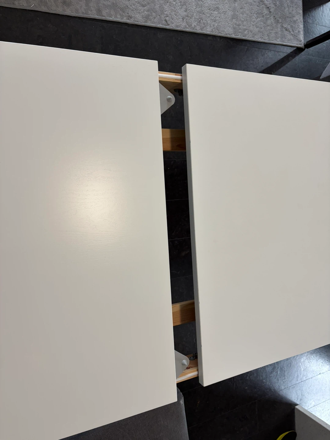 Extendable Dining Table - White - photo 3