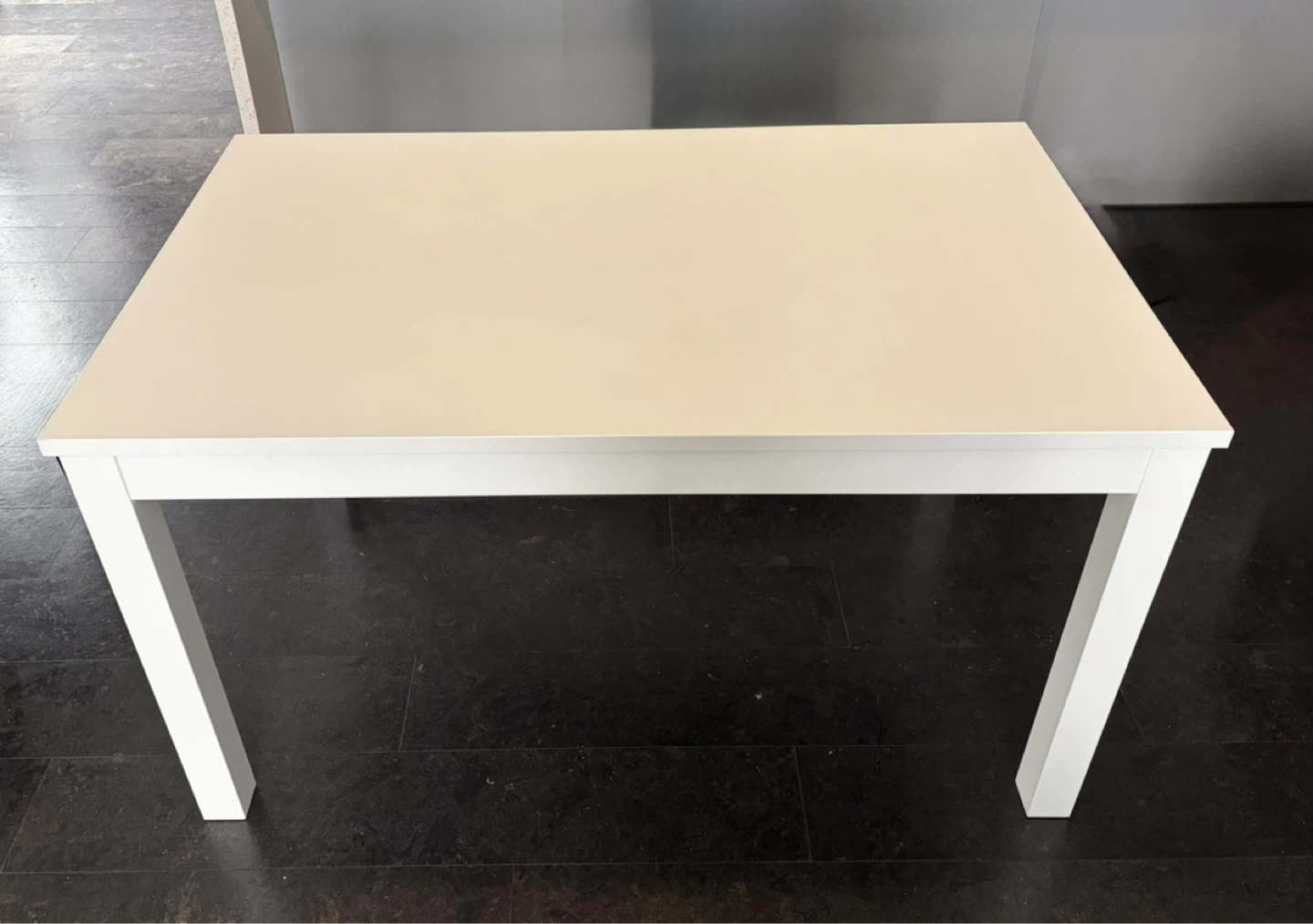 Extendable Dining Table - White