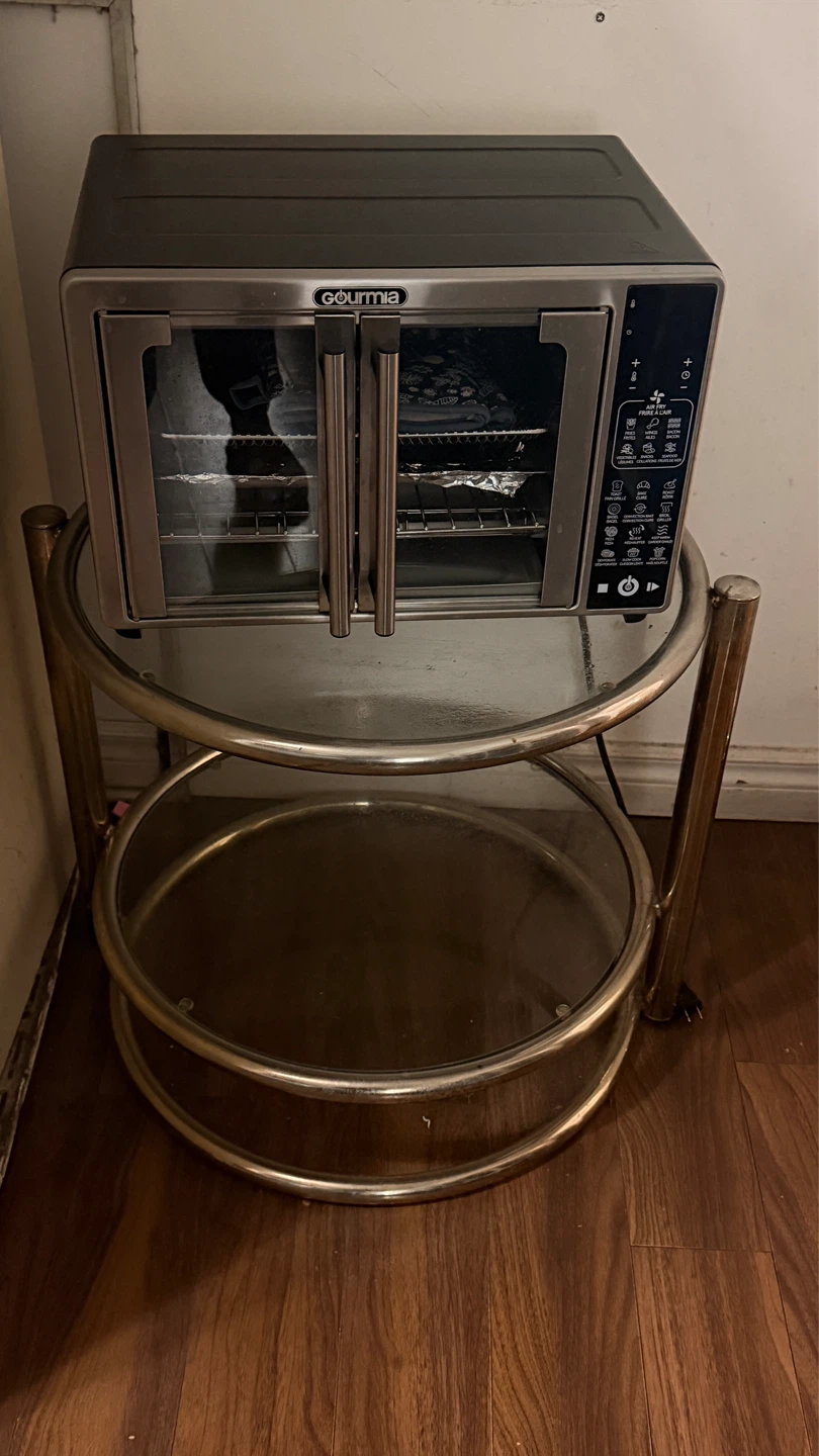 Glass table and kitchen cart - photo 5